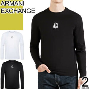 A}[j GNX`FW ARMANI EXCHANGE T Y 2025NH~V TVc Jbg\[  uh S hJ 100% N[lbN ێ 傫TCY   ubN zCg LS T-SHIRT WITH 