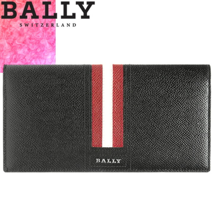 楽天市場】バリー BALLY 財布 長財布 二つ折り かぶせ 小銭入れあり  