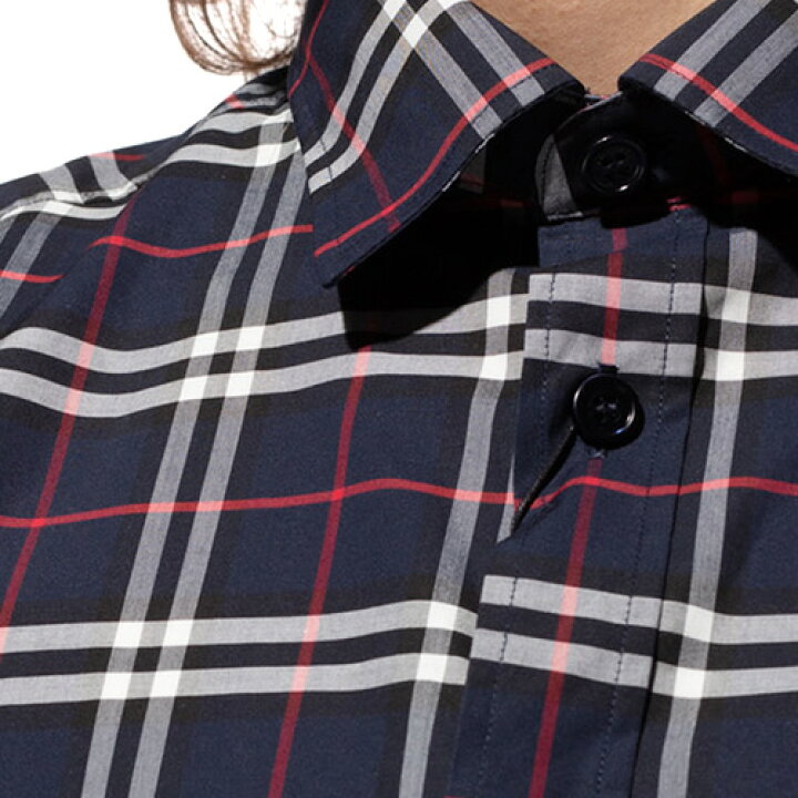 楽天市場】バーバリー BURBERRY シャツ 半袖 メンズ ストレッチ  
