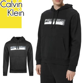 カルバンクライン Calvin Klein パーカー プルオーバーパーカー フーディー メンズ 2023年秋冬新作 スウェットパーカー ロゴ 裏起毛 ブランド 大きいサイズ オシャレ 黒 ブラック HOODIE 40JM973