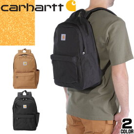 カーハート Carhartt バッグ リュック バッグパック デイパック メンズ レディース おしゃれ 軽量 カジュアル アウトドア 通勤 通学 ブランド プレゼント 黒 ブラック ブラウン 21L CLASSIC LAPTOP DAYPACK B0000280