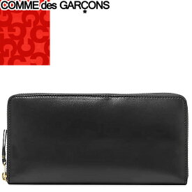 コムデギャルソン COMME des GARCONS 財布 長財布 ラウンドファスナー 小銭入れあり メンズ レディース レザー 本革 大容量 ブランド プレゼント 黒 ブラック CLASSIC SA0110