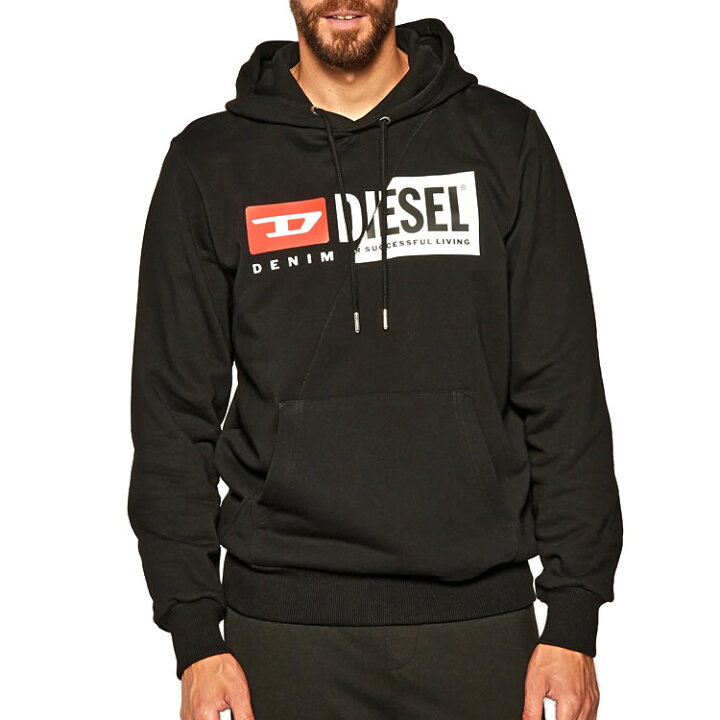 楽天市場】ディーゼル DIESEL パーカー プルオーバーパーカー メンズ  