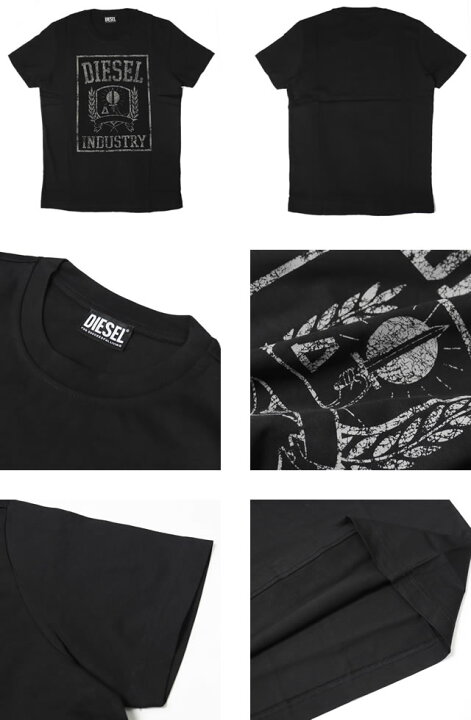 楽天市場】ディーゼル DIESEL Tシャツ メンズ 半袖 ロゴ クルーネック