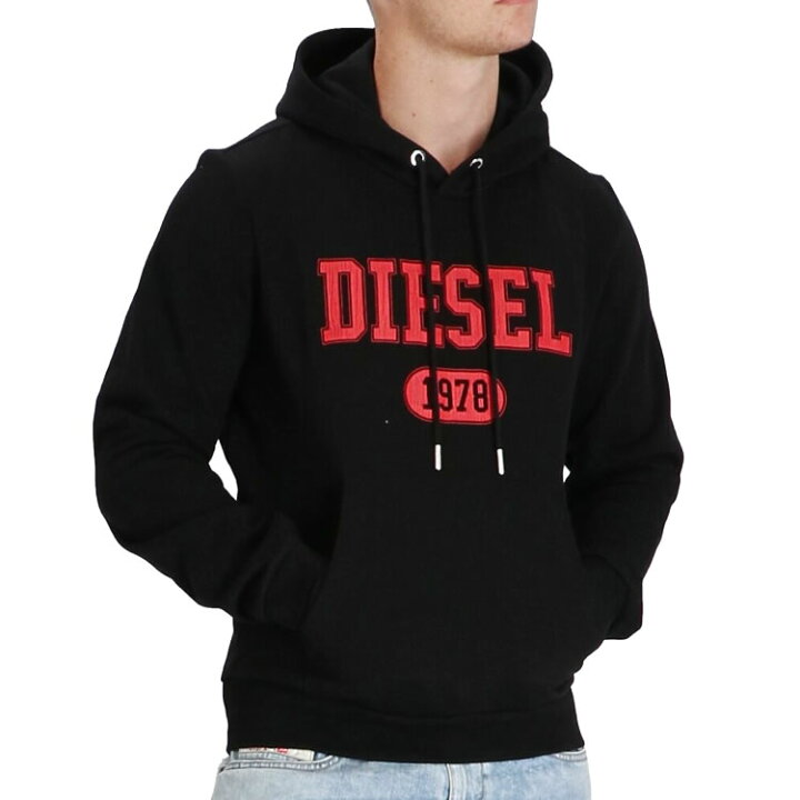 楽天市場】ディーゼル DIESEL パーカー プルオーバーパーカー メンズ 