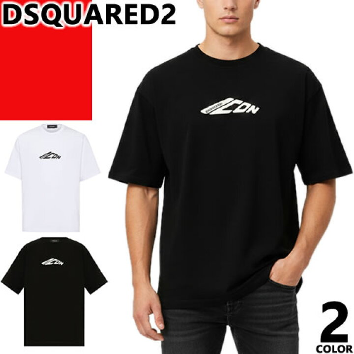 楽天市場】ディースクエアード DSQUARED2 Tシャツ 半袖 クルーネック 