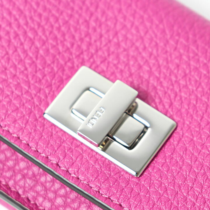 楽天市場】フェンディ FENDI 財布 三つ折り財布 ミニ財布 ピーカブー 