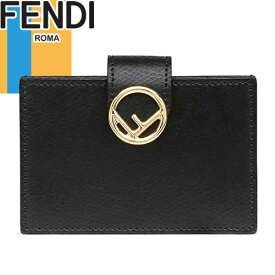 フェンディ FENDI カードケース 名刺入れ パスケース クレジットカードケース レディース アコーディオン 大容量 じゃばら ブランド 革 本革 おしゃれ 黒 ブラック CARD HOLDER 8M0301 A18B F0KUR [S]