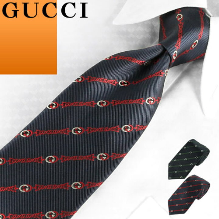 楽天市場】グッチ GUCCI ネクタイ レギュラータイ GG柄 ストライプ 