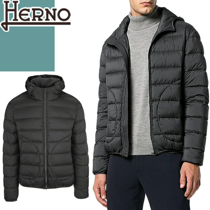 楽天市場 ヘルノ Herno ダウン ダウンジャケット ダウンコート メンズ レジェンド ブランド 大きいサイズ 細身 アウター 防寒着 防寒 黒 ブラック ネイビー Legend Il Bomber Pi005ule 192 Mss エムエスエス