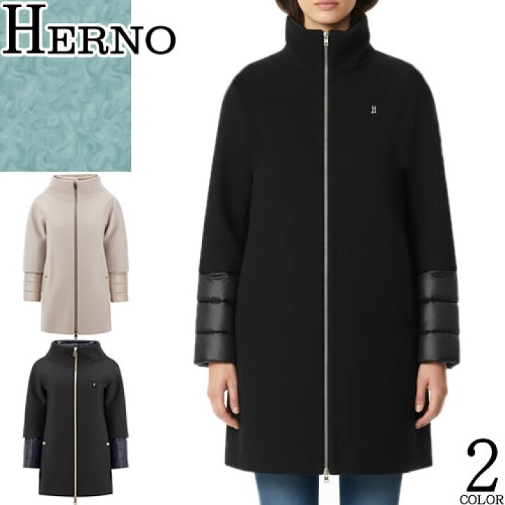 楽天市場】ヘルノ HERNO コート パテッドコート レディース H 