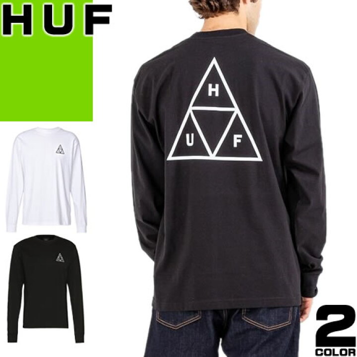 楽天市場】ハフ HUF Tシャツ 長袖 ロンT メンズ クルーネック 丸首 