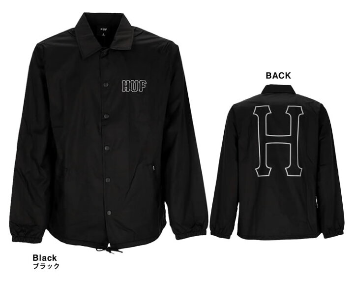 楽天市場】ハフ HUF コーチジャケット ナイロンジャケット アウター 