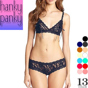 ハンキーパンキー hanky panky xs ボーイショーツ ボーイズ 下着 ショーツ レディース セクシー レース 単品 ひびかない ブランド プレゼント 黒 白 赤 ブラック ネイビー ホワイト レッド BOYSHORT