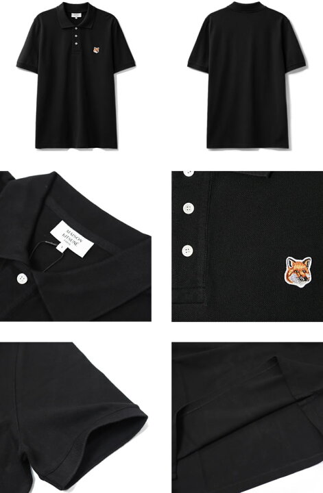 楽天市場】メゾンキツネ MAISON KITSUNE ポロシャツ 半袖 メンズ 