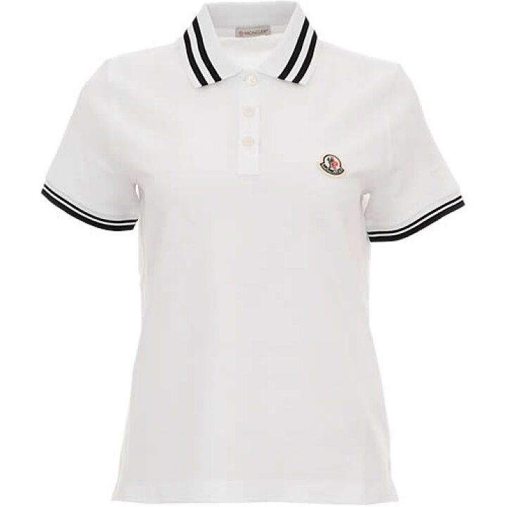 楽天市場】モンクレール MONCLER ポロシャツ レディース 半袖 ロゴ  