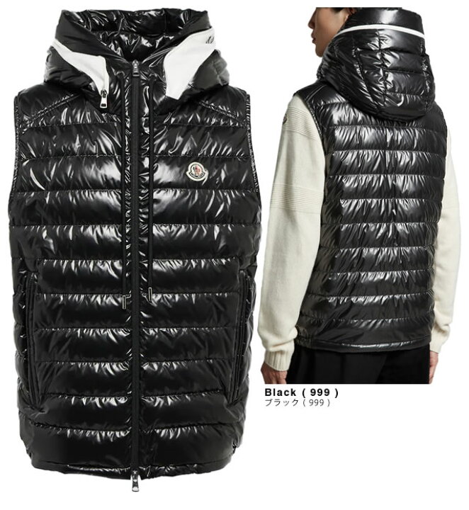 楽天市場】モンクレール MONCLER ダウン ダウンベスト メンズ ロゴ 
