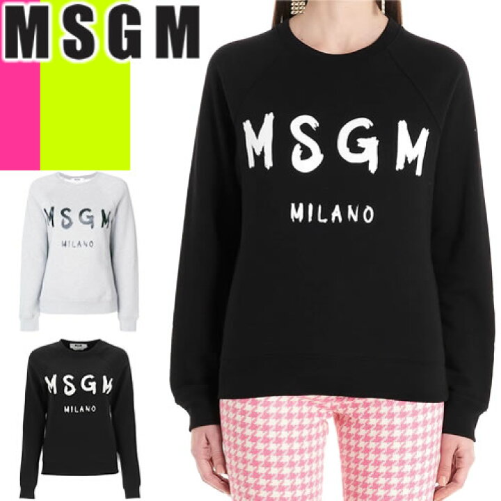 楽天市場】エムエスジーエム MSGM トレーナー スウェット プルオーバー  