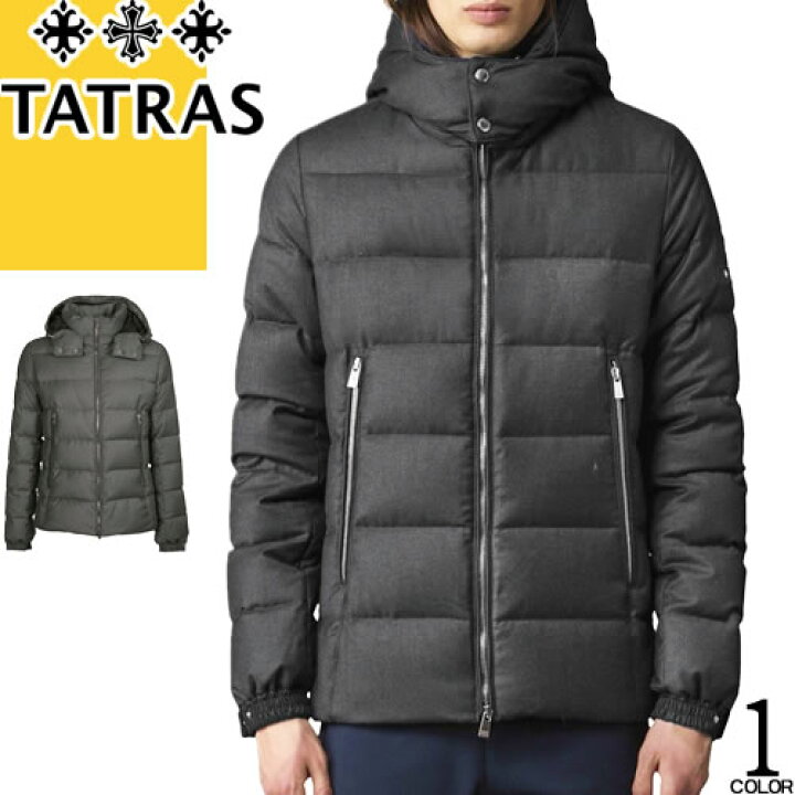 楽天市場 タトラス ドミッツィアーノ Tatras Domiziano ダウン ダウンジャケット メンズ 21年秋冬新作 ウール ブランド 大きいサイズ 細身 暖かい 軽量 チャコール グレー Mss エムエスエス