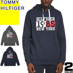g~[qtBK[ TOMMY HILFIGER p[J[ t[fB[ vI[o[ XEFbg Y S vg N 傫TCY uh lCr[ O[ 1985 HOODIE 09T4457 [YP]