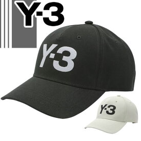 Y-3 ワイスリー ヨウジヤマモト adidas アディダス キャップ ベースボールキャップ 帽子 メンズ レディース ロゴ 刺繍 深め 大きいサイズ 大きめ ブランド おしゃれ 黒 ブラック ライトグレー LOGO CAP H62982 H62981 [S]