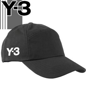 Y-3 ワイスリー ヨウジヤマモト adidas アディダス キャップ ベースボールキャップ 帽子 メンズ レディース コーデュラ ロゴ おしゃれ ブランド 黒 ブラック CORDURA CAP HM8341 [S]