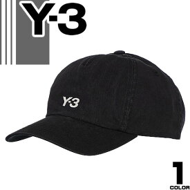 Y-3 ワイスリー ヨウジヤマモト adidas アディダス キャップ ベースボールキャップ 帽子 メンズ レディース 2024年春夏新作 ダッドキャップ ロゴ 刺繍 コットン 大きいサイズ 深め かっこいい ブランド 黒 ブラック DAD CAP IN2391