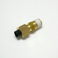 日建 コネクターPT1/8(高圧ナイロンチューブ用パーツ) PE-33 ニッケン エアーホーン用パーツ＜送料無料＞…