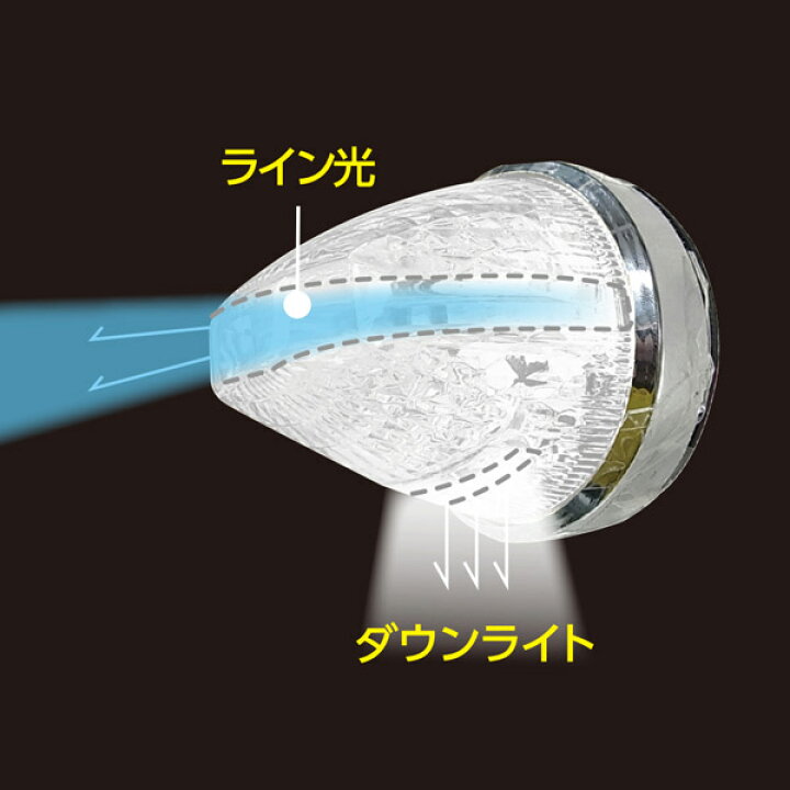 楽天市場】LED マーカーランプ ファルコンマーカー CE-1875 彗星一文字 