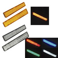 流星レフステップランプ2 24V 槌屋ヤック トラック用品 CE-437(アンバーレンズ/アンバー発光) CE-438(ク…