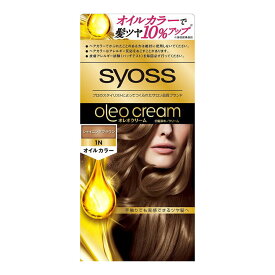 ヘンケル　サイオス　syoss　オレオクリーム　ヘアカラー　1N　シャイニングブラウン 白髪染め 女性用