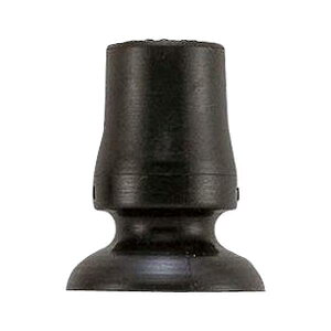 ステッキ用替ゴム16mmDXブラックWB3341 介護用品 歩行支援用品