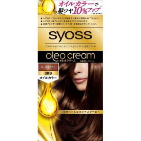 【医薬部外品】サイオス オレオクリームヘアカラー 3RB ローズブラウン(1セット) 白髪用ヘアカラー ヘンケル SYOSS ヘアカラー 白髪染め 白髪隠し