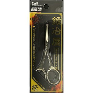 オレンジケアプロダクツ 高級セーフティハサミ(鍛冶屋) 1個 鼻毛 眉 甘皮はさみ