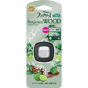P&G ファブリーズ イージークリップ ベルガモットウッド 1個 車用 芳香剤 消臭剤 消臭