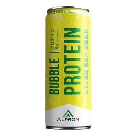 アルプロン バブル プロテイン レモン風味 250mL×30本入 新感覚 炭酸 コラーゲン