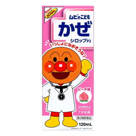 【第2類医薬品】池田模範堂 ムヒのこどもかぜシロップP2 120ml お子さま かぜ薬 ノンカフェイン液体 3カ月から7才未満のお子さま用