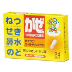 【指定第2類医薬品】カイゲンゴールドカプセル 24カプセル