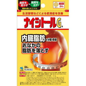 【第2類医薬品】小林製薬 ナイシトールGa (84錠) 肥満症 脂肪太り おなか 脂肪がたまりやすい 内臓脂肪 脂肪 燃焼