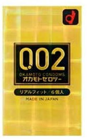 【医薬部外品】オカモト002(ゼロツー) リアルフィット(6個入)