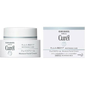 【医薬部外品】キュレル 美白クリーム(40g)(キュレル 美白 乾燥肌 敏感肌 保湿ケア 花王 保湿 低刺激 キュレル クリーム しみ そばかす)