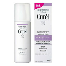 【医薬部外品】キュレル エイジングケアシリーズ 化粧水(140ml) ( curel キュレル フェイスクリーム セラミド 乾燥肌 敏感肌 保湿ケア スキンケア )