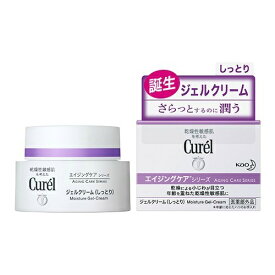 【医薬部外品】キュレル エイジングケアシリーズ ジェルクリーム(40g) ( curel キュレル フェイスクリーム セラミド 乾燥肌 敏感肌 保湿ケア スキンケア )