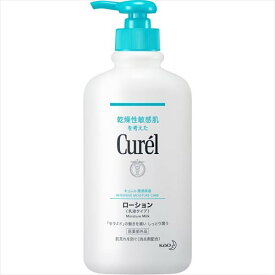 キュレル 薬用ローション ポンプタイプ 410ml 全身用乳液 乳液 保湿 curel