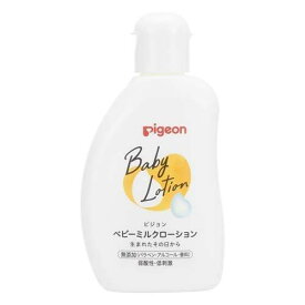 ピジョン ベビーミルクローション 120g 0ヵ月〜 ピジョン ベビーミルク ベビーローション スキンケア ボディケア 保湿 無添加 赤ちゃん 赤ちゃん用品 ベビー ボディーケア ボディーローション ボディローション ボディミルク ボディーミルク