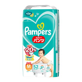 P＆Gジャパン パンパース さらさらケアパンツ スーパージャンボ Mサイズ たっち 52枚 紙オムツ 赤ちゃん ベビー 男女共用 保湿 通気性