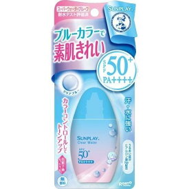 ロート製薬 メンソレータム サンプレイ クリアウォーター 日焼け止め 30g SPF50+ PA++++ 全身 くすみカバーし ワントーンアップ