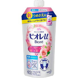 ビオレu エンジェルローズの香り つめかえ用340ml やさしく 洗う しっかり