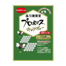 森川健康堂 プロポリスキャンディー 100g のど飴 喉 はちみつ 飴 キャンディー
