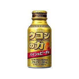 ウコンの力 パイン&ピーチ味 100mL × 6個 ウコンエキス ウコンドリンク 飲み会 肝臓 酒 二日酔い